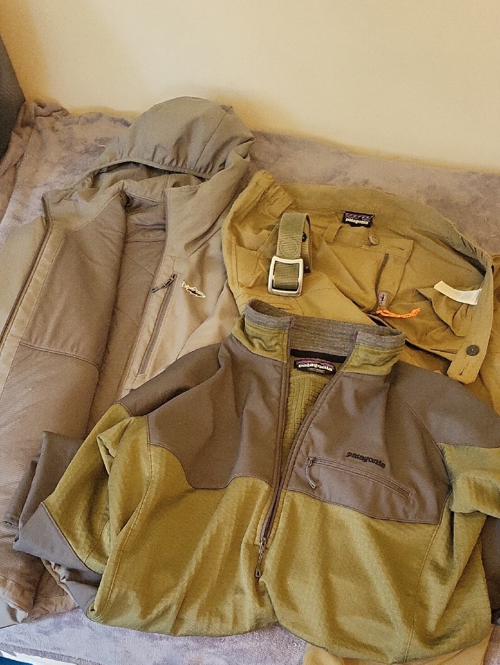 Patagonia R1 Field Fleece Field Pant Tough Puff Hoody Mens Large Bundle - Picture 16 of 16